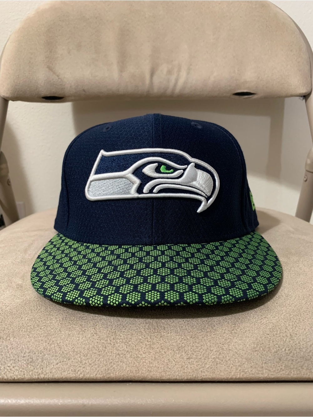 Seattle Seahawks New Era 59Fifty Fitted Hat (On Field Sideline)